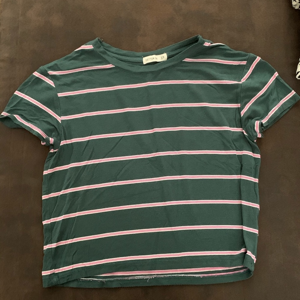 Green cotton on top